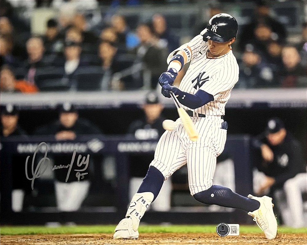 New York Yankees Oswaldo Cabrera Signed Autographed 11x14 Photo Beckett COA